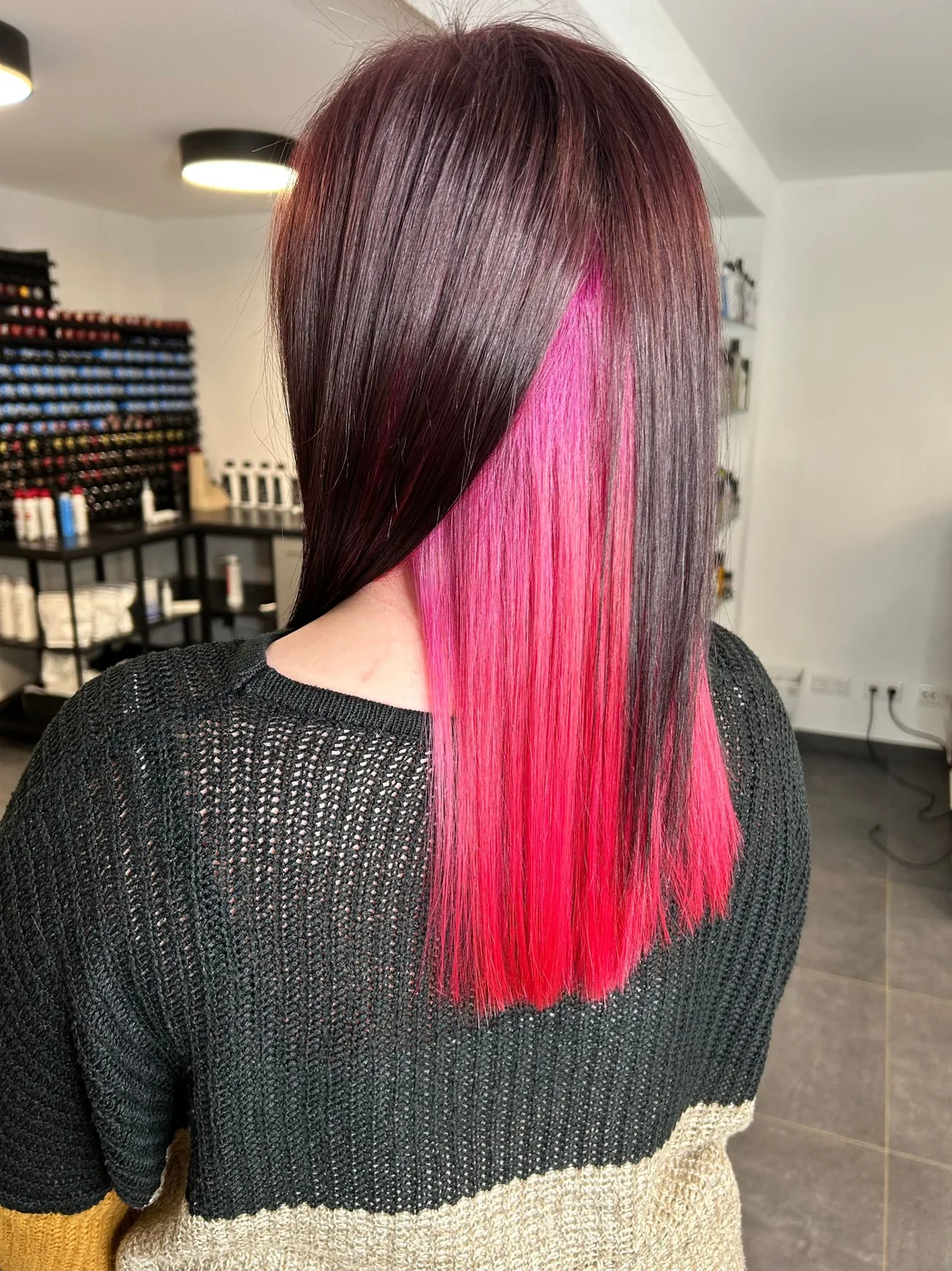 Balayage in warmen Karamell-Nuancen